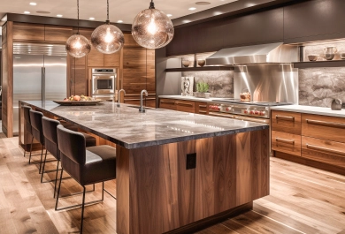 Luxury kitchen - photorealistic 3D render, Cyprus